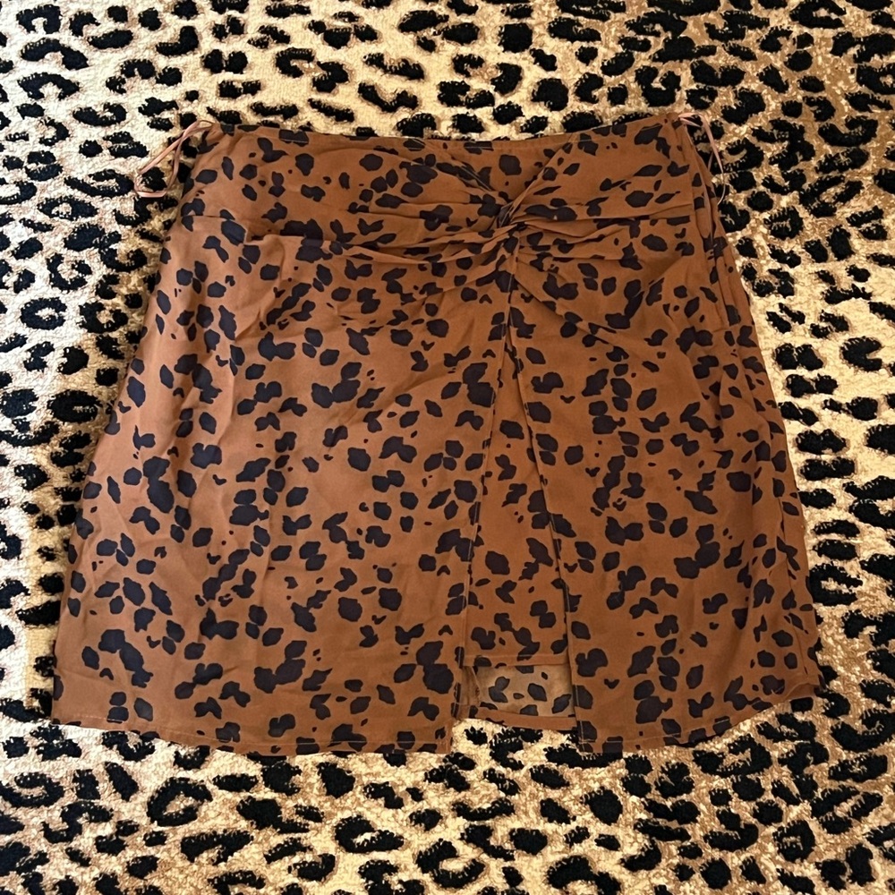 Leopard Spotted skirt from Francesca’s